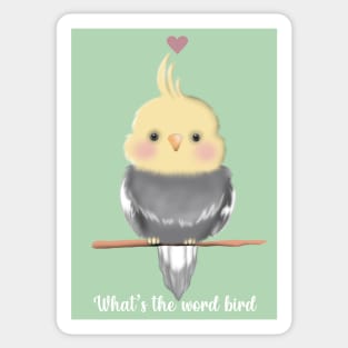 What’s the word bird Sticker